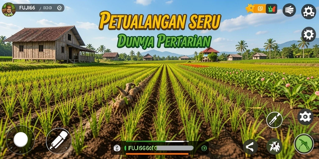 Tampilan gameplay FUJI66 yang memukau di dunia pertanian.