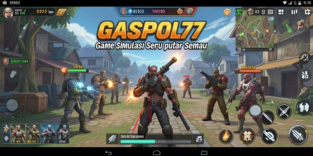 Tangkapan layar menunjukkan pengalaman gameplay menyenangkan dalam <strong>GASPOL77</strong>.