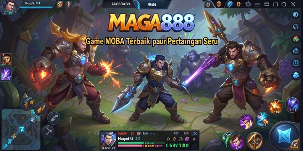Tampilan dinamis pertarungan tim di MAGA888.