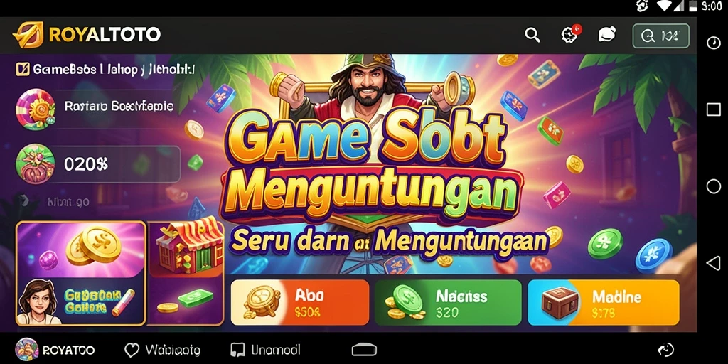 Tampilan gameplay menarik dari layanan Slot ROYALTOTO.