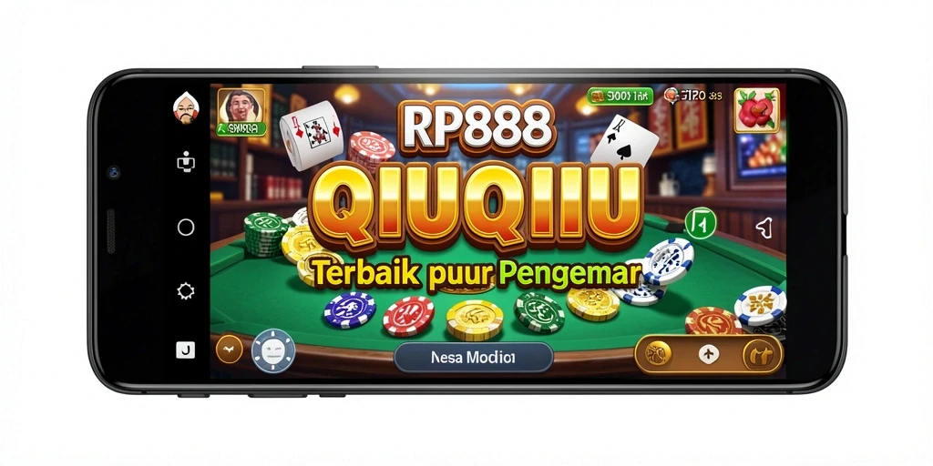 Screenshot utama RP888 menampilkan gameplay seru permainan QiuQiu.