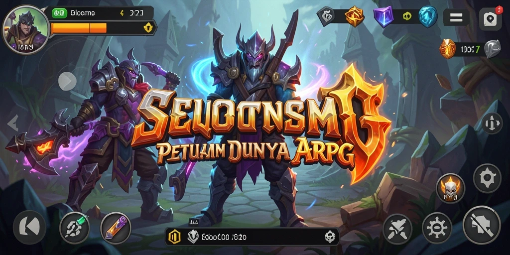 Gameplay ARPG SLOTSMY yang seru dan menantang.
