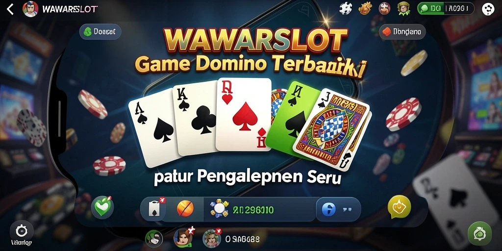 Screenshot gameplay WAWARSLOT yang menampilkan suasana permainan Domino.